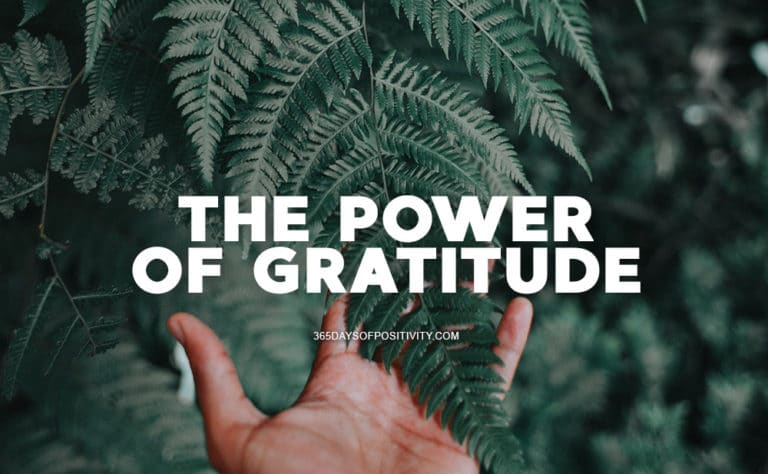 výhody síly vděčnosti