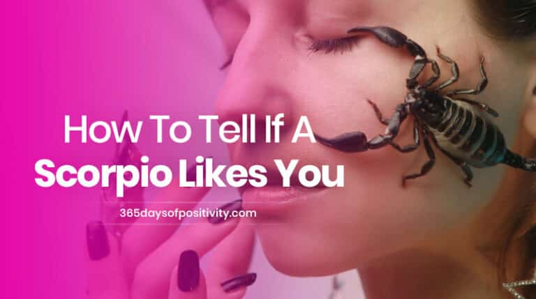 how to tell if a scorpio likes you