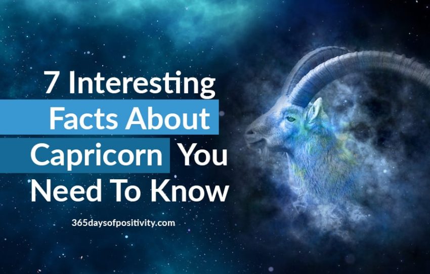 interesting facts about capricorn
