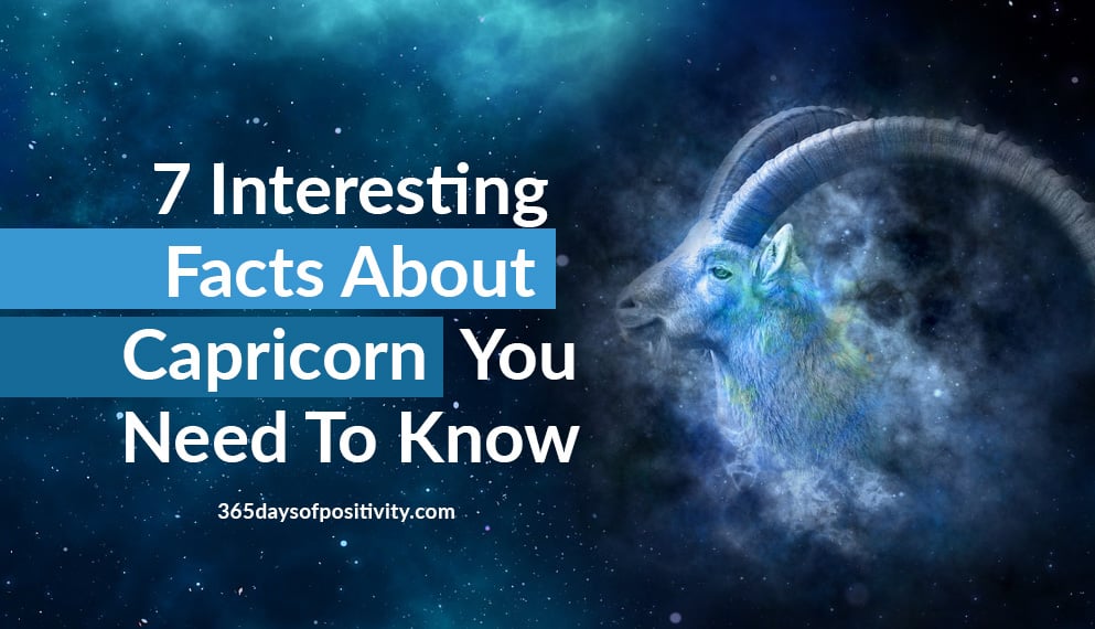 interesting facts about capricorn
