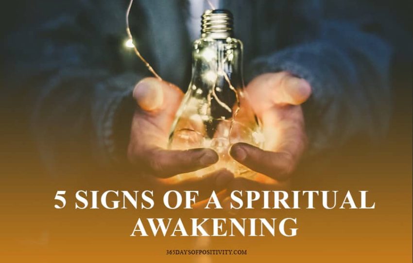Signs of a spiritual awakening