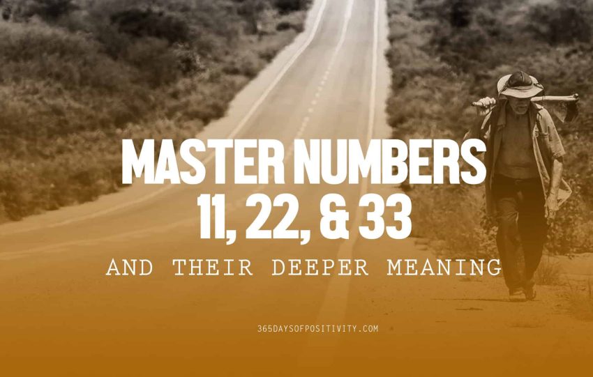 master numbers 11 22 33