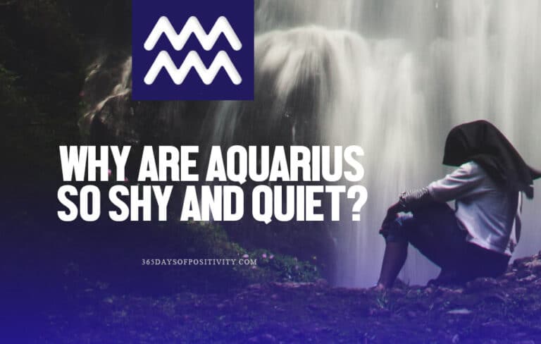 why are aquarius so shy