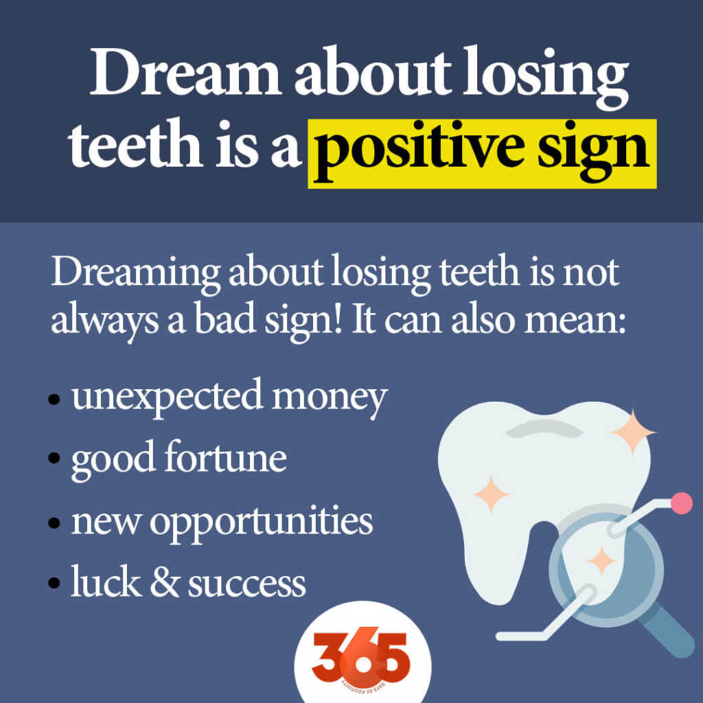 soñar con perder los dientes