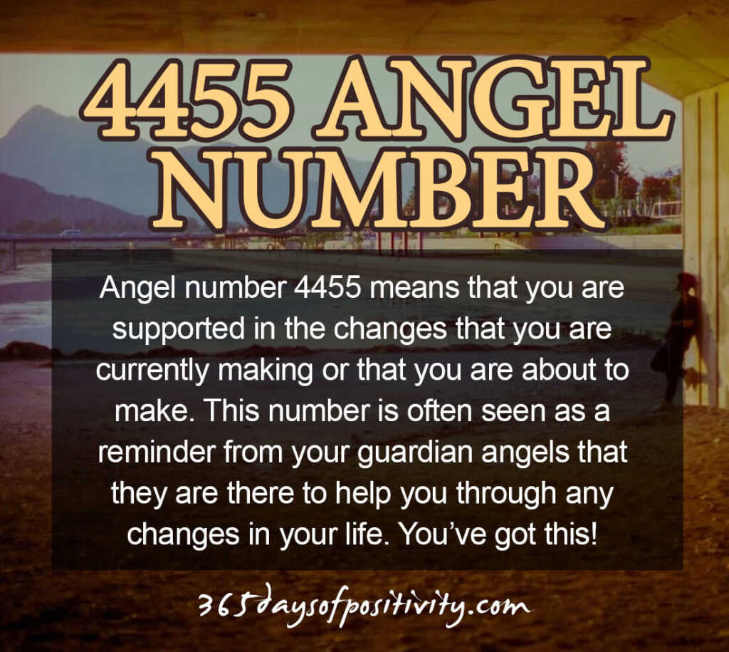 4455 číslo anděla