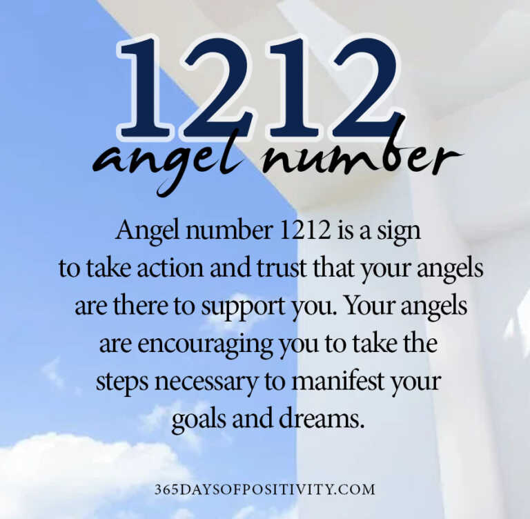 ángel número 1212