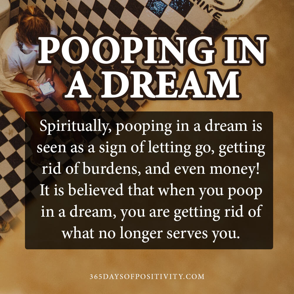 dream about pooping