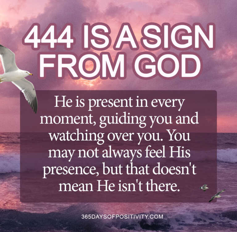 444 Significado de Dios