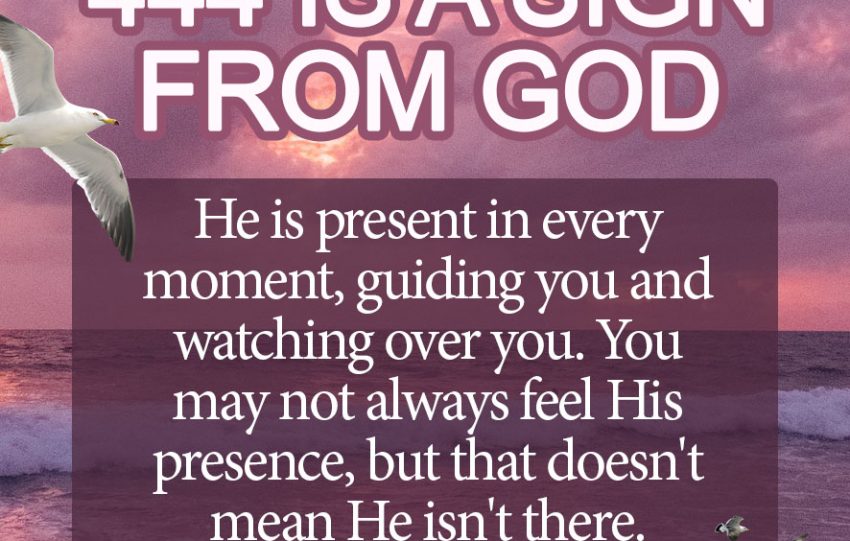 444 Meaning From God