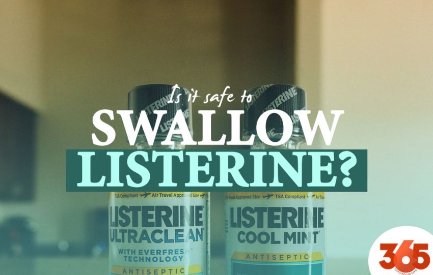 is it safe to swallow listerine