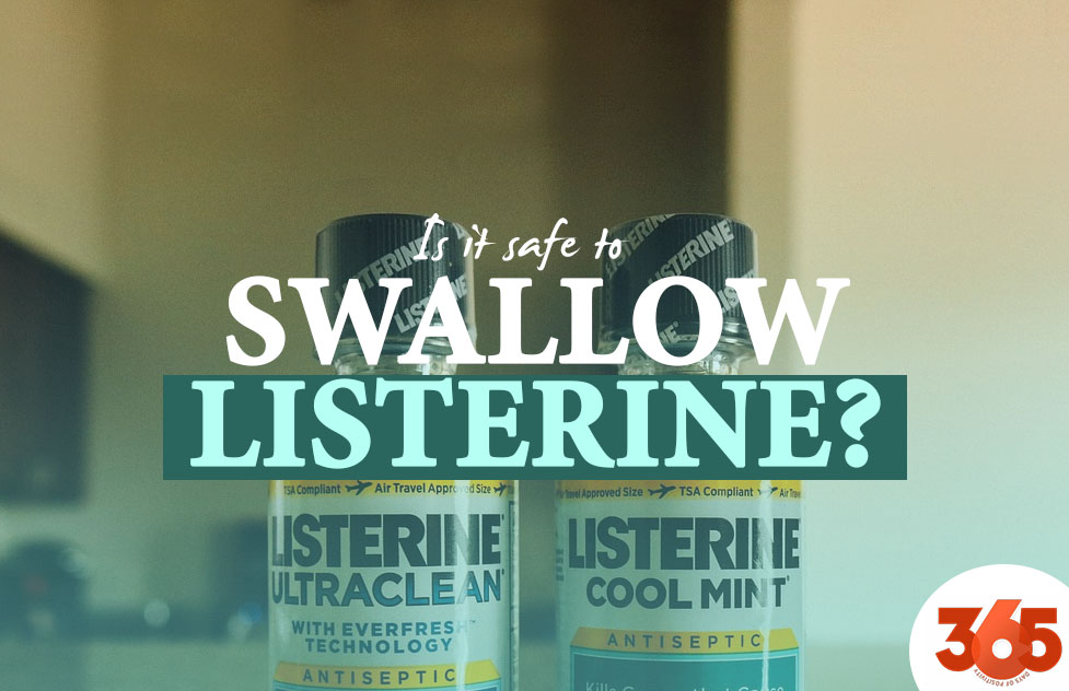 is it safe to swallow listerine