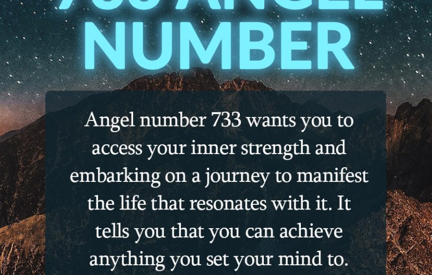 733 angel number