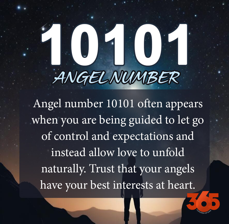 10101 číslo anděla