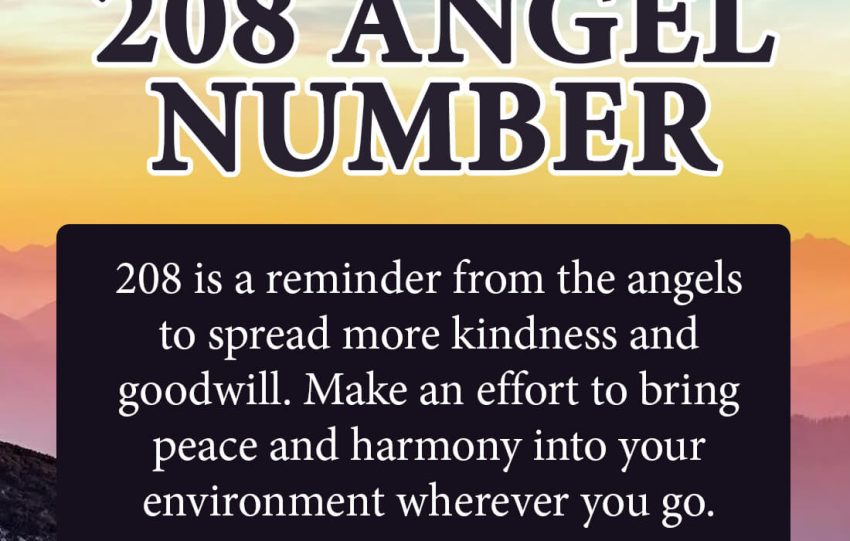 208 angel number