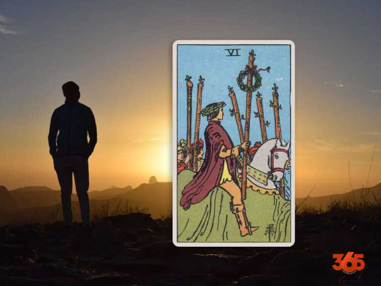 six of wands as a person