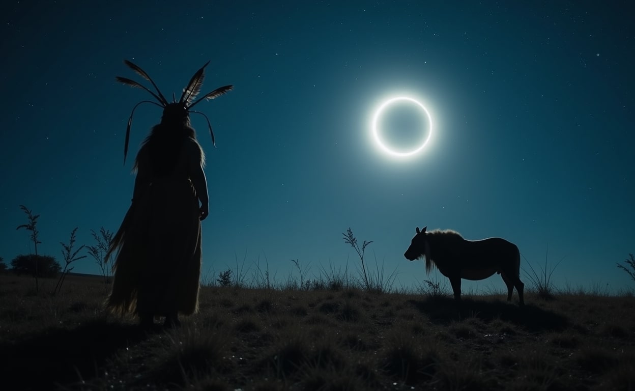 ring around the moon native american meaning
